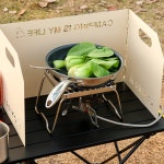 구이바다 가스버너 바람막이 가방포함