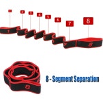 요가 스트레치 저항 밴드 성인 고탄성 다중 세그먼트 벨트 보조 스트레칭 피트니스 제품