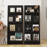 원목 잡지꽂이 거치대 전단지 홍보물 카다로그 잡지대