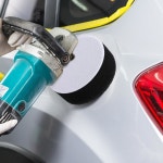 50 Pcs 3 패드 폼 스폰지 버핑 루프 자동차 버퍼 세부 폴리 셔 부착 왁싱