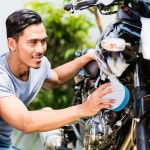 50 Pcs 3 패드 폼 스폰지 버핑 루프 자동차 버퍼 세부 폴리 셔 부착 왁싱