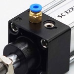 50PCS A LOT PC 공압 4-01 6-01 6 커넥터 공기 피팅 빠른 M5 PC4-M5