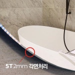 아치형거울 FRAME X 인테리어 디자인 욕실 벽거울 550x800