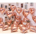 리빙듀오 프리미엄 하트풍선 10개 유광레드