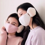 귀마개 일체형 기모안감 입체디자인 보온 방한마스크