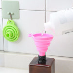 접이식 다용도 실리콘 깔때기