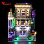 레고조립커스텀 블록 피규어 Vonado-LED 조명 키트 10278 경찰서 소장용 빌딩 블록 세트 모델은 포함되지