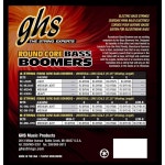 GHS Strings 라운드 코어 베이스 부머 4세트 미디엄 게이지 94 37 와인딩 RC-M3045