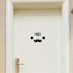 카페 화장실 남여 안내 특이한 스티커 회의실 복지회관 toilet