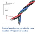 속도 제어기 브러시 드라이버 제어 모듈 폭 조절기 9V 60V 12V 24V 36V 48