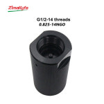 레귤레이터 밸브 어댑터 용 CO2 HPA 컨버터 M18x1 5 암-G1 2-14 암나사 검정색