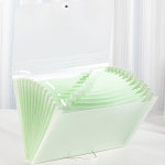 델리 델리 투명 아코디언 12분류 밴드 파일 A4