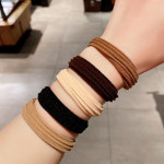 꼬임 파스텔 헤어 머리 끈 5P