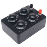 간단한 저항 상자 정밀 가변 데케이드 교육 장비 옴 0-9999