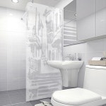 수풀 무점착 샤워 윈도우 시트 북유럽 스타일 NVSW 110 L 1000 x 2000