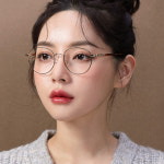 어나더루트 안경테 CHROMA C01 가벼운 스프링테 남자 여자 동그란안경 메탈테 동글이