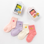 뽀로로 뽀로로 뽀로로 하우스 아동 양말 선물세트 어린이집 선물 4족세트