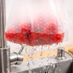 물빠짐 비닐봉지 음식물 쓰레기 봉투 타공봉투 10P