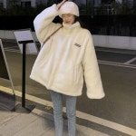 여자 포근한 뽀글이 플리스 후리스 집업 점퍼