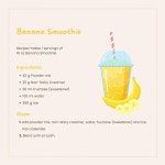 Bossen Bubble Tea 파우더 믹스 바나나