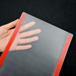 반투명 손끼임방지 커버 바깥쪽용 문소리방지 장