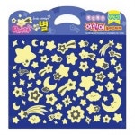 고품질 야광별 스티커 어린이집 달 별 형광 유아 놀이 어린이 WD9F1A9