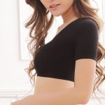 여성 겨드랑이땀 방지 패드 숏탑 런닝 상의 컬러 매쉬 소재 통기성 우수