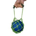 다우리 포환 가방 육상 투포환 포환 공 그물 보관함