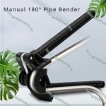 180 파이프 벤더 구리 튜브 알루미늄 벤딩 머신 조정 가능한 IN 도구 180 degr 4 in