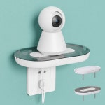 콘센트 받침대 수납선반 정리대 트레이 벽걸이