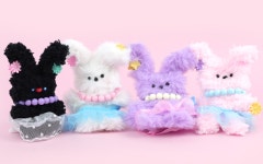 모루인형 만들기 DIY 토끼 키링 털 재료 철사 공예
