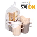 국산 커피컵홀더 6P 종이컵홀더 손잡이 컵홀더 컵받침