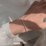 s925 캐쥬얼 데일리 소세지 팔찌