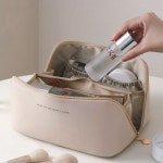 여성 화장품파우치 메이크업 파우치 대용량