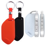 더조은셀러 더조은셀러 EV9 전기차 8버튼 스마트 키케이스 키홀더 실리콘 키링 자동차용품 KEY-91