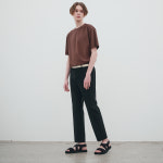 마인드브릿지 세미오버 라운드 티셔츠 MXTS3120