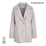 마레몬떼 루즈핏 벨티드 트렌치코트 M223MCT03S0