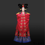 자적적의 - 무속의상 신복 신복의대 대례복 폐백의상 전통혼례