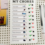 매일 밀어서 체크 투두리스트 하루 계획 메모보드