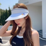 별별창고 챙넓은 썬캡 여름 모자 햇빛가리개 여성 빅챙 썬캡
