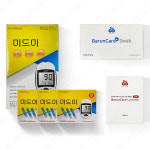 오상헬스케어 오상헬스케어 미드미 혈당측정기 혈당시험지150매 침100 솜100