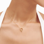 미꼬 미꼬 노트 목걸이 여자 데일리 심플 꼬임 리본 여자친구 와이프 생일 기념일 선물