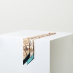 닥스 체인 프린트 방도 스카프 DCSC4E255P2