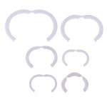 스텐파이프 스테인리스강 주름관 세그먼트 링 특수 서클립 부품 DN16 DN20 DN25 DN32 10 개