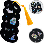 자개공예 나전칠기 만들기 키트 한국기념품 한국전통선물 DIY 자개 스티커 모양 책갈피 - 할로윈