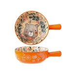 비컨드 애니멀 포레스트 캐릭터 손잡이 보울 16cm 4P 세트