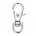 D자 열쇠고리 링 가방고리 DIY 부자재 키링 DD-12537