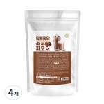 소담에프앤비 달콤퐁당 초코 파우더 500g 1개입 4개