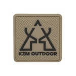 카즈미 와펜 캠핑 가방 찍찍이 와펜 패치 사각 탄