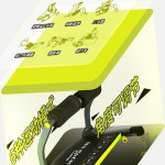 윗몸일으키기 운동 복근 트레이닝 자동 보드 싯업 녹색